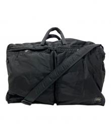 PORTER（ポーター）の古着「TANKER 2WAY DUFFLE BAG」｜ブラック