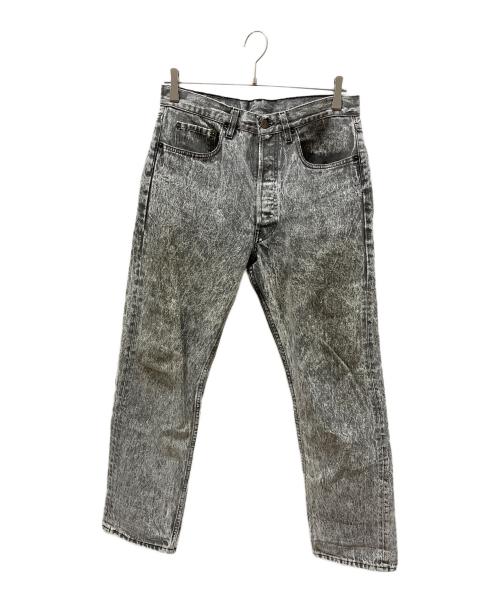 LEVI'S（リーバイス）LEVI'S (リーバイス) 90S 501ケミカルウォッシュデニムパンツ グレー サイズ:32の古着・服飾アイテム