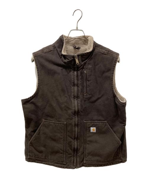 CarHartt（カーハート）CarHartt (カーハート) 00S ダックベスト ブラウン サイズ:XLの古着・服飾アイテム