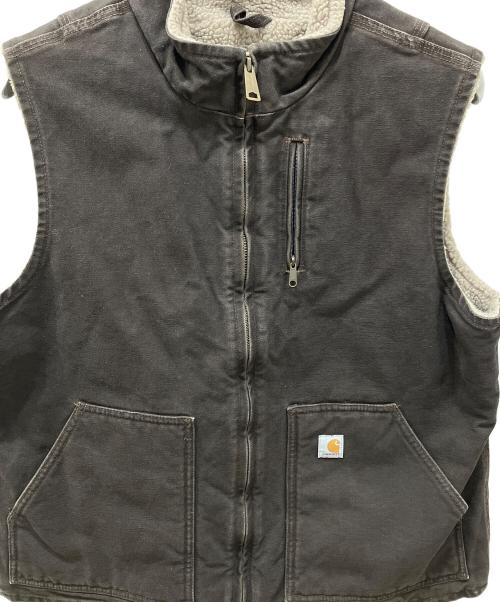CarHartt（カーハート）CarHartt (カーハート) 00S ダックベスト ブラウン サイズ:XLの古着・服飾アイテム