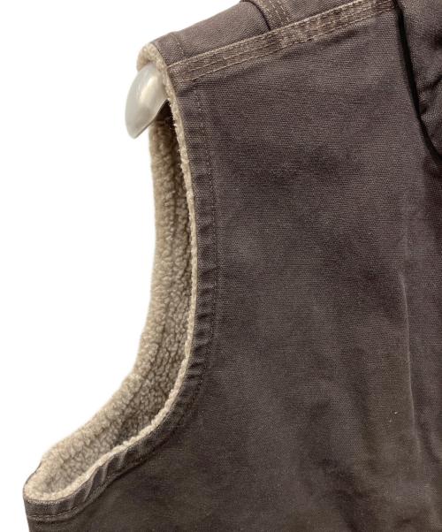 CarHartt（カーハート）CarHartt (カーハート) 00S ダックベスト ブラウン サイズ:XLの古着・服飾アイテム