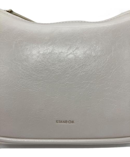 STAND OIL（スタンドオイル）STAND OIL (スタンドオイル) Bow Bag Mini/ボウバッグミニ ホワイトの古着・服飾アイテム