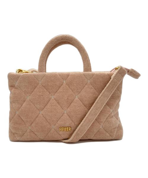 FEILER（フェイラー）FEILER (フェイラー) ユニ ミニショルダー ピンクの古着・服飾アイテム