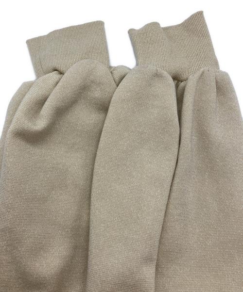 emmi（エミ）emmi (エミ) ペプラムラメ裏毛プルオーバー イエロー サイズ:freeサイズの古着・服飾アイテム