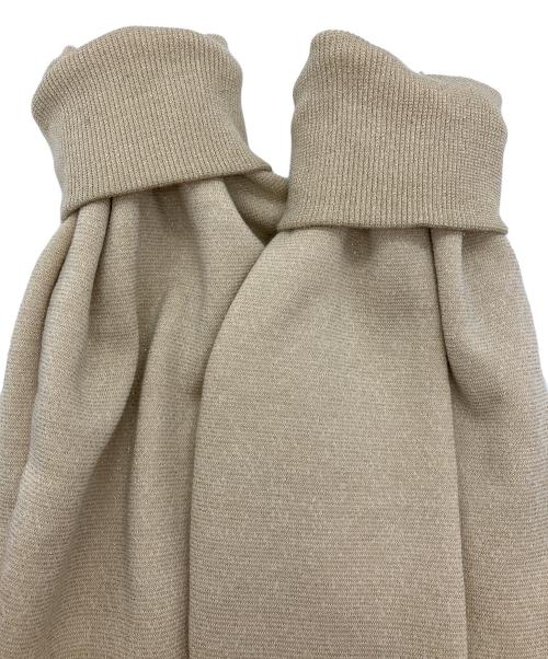 emmi（エミ）emmi (エミ) ペプラムラメ裏毛プルオーバー イエロー サイズ:freeサイズの古着・服飾アイテム