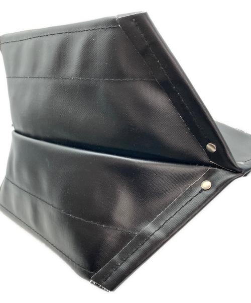 ebagos（エバゴス）ebagos (エバゴス) 2WAY PVC Y字トートバッグ ホワイト×ブラックの古着・服飾アイテム