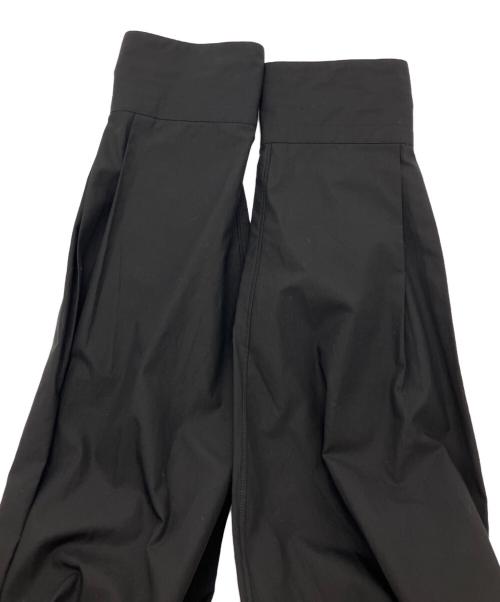 MARKAWARE（マーカウェア）MARKAWARE (マーカウェア) ORGANIC GIZA TYPEWRITER W COLLAR LONG SHIRT ブラック サイズ:1の古着・服飾アイテム