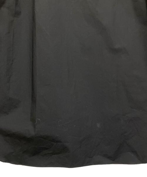 MARKAWARE（マーカウェア）MARKAWARE (マーカウェア) ORGANIC GIZA TYPEWRITER W COLLAR LONG SHIRT ブラック サイズ:1の古着・服飾アイテム