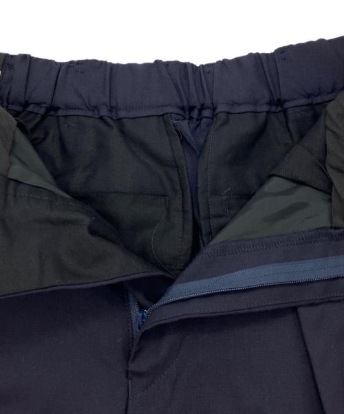 MARKAWARE（マーカウェア）MARKAWARE (マーカウェア) PEGTOP TROUSERS ORGANIC WOOL TROPICAL ネイビー サイズ:1の古着・服飾アイテム