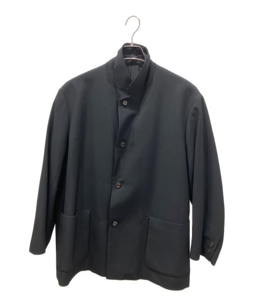MARKAWARE（マーカウェア）MARKAWARE (マーカウェア) COMFORT BLAZER ORGANIC WOOL テーラードジャケット ブラック サイズ:1の古着・服飾アイテム
