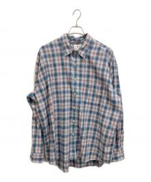 J.CREW（ジェイクルー）の古着「90s チェックシャツ」｜ブルー×レッド