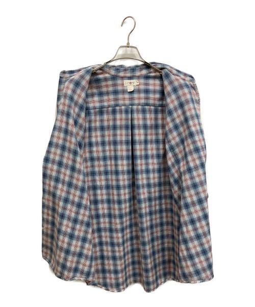 J.CREW（ジェイクルー）J.CREW (ジェイクルー) 90s チェックシャツ ブルー×レッド サイズ:XLの古着・服飾アイテム