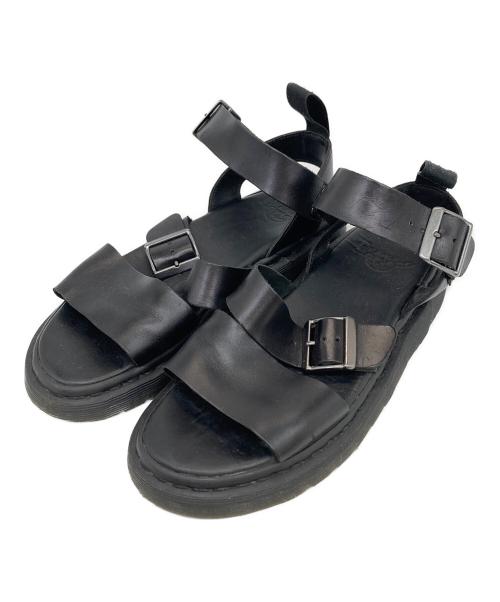 Dr.Martens（ドクターマーチン）Dr.Martens (ドクターマーチン) GRYPHON サンダル ブラック サイズ:UK7の古着・服飾アイテム