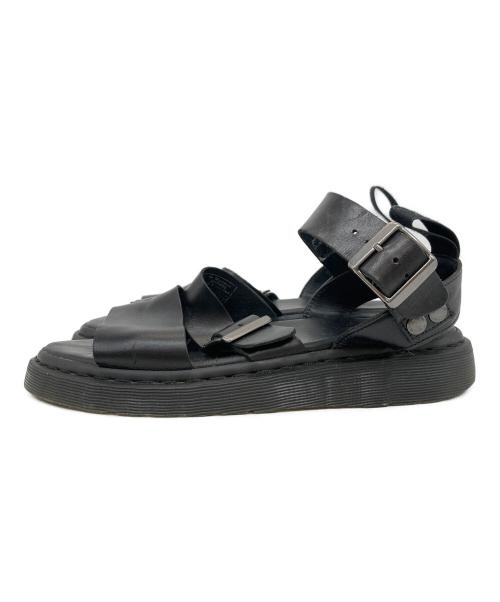 Dr.Martens（ドクターマーチン）Dr.Martens (ドクターマーチン) GRYPHON サンダル ブラック サイズ:UK7の古着・服飾アイテム