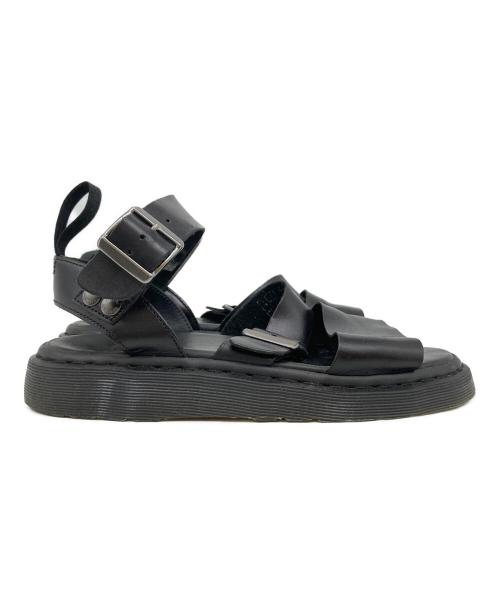 Dr.Martens（ドクターマーチン）Dr.Martens (ドクターマーチン) GRYPHON サンダル ブラック サイズ:UK7の古着・服飾アイテム
