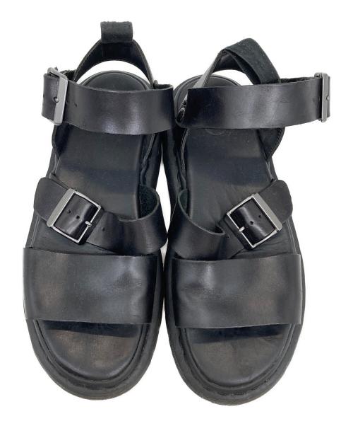 Dr.Martens（ドクターマーチン）Dr.Martens (ドクターマーチン) GRYPHON サンダル ブラック サイズ:UK7の古着・服飾アイテム