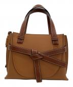 LOEWEロエベ）の古着「トップハンドル ミニ 2WAYバッグ」｜ブラウン
