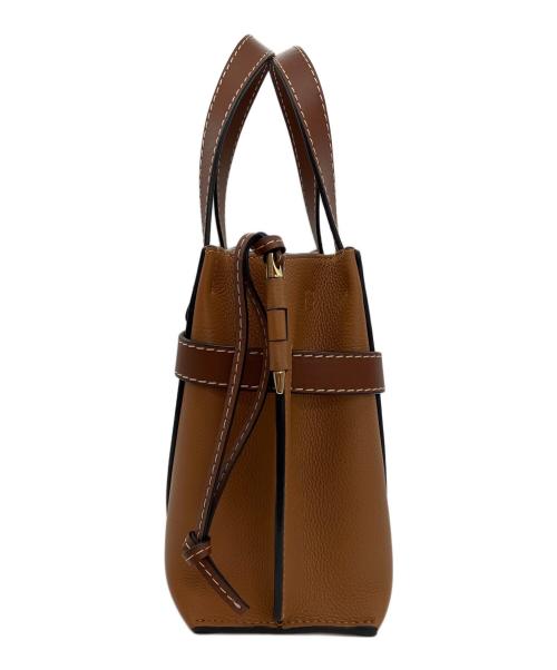 LOEWE（ロエベ）LOEWE (ロエベ) トップハンドル ミニ 2WAYバッグ ブラウンの古着・服飾アイテム