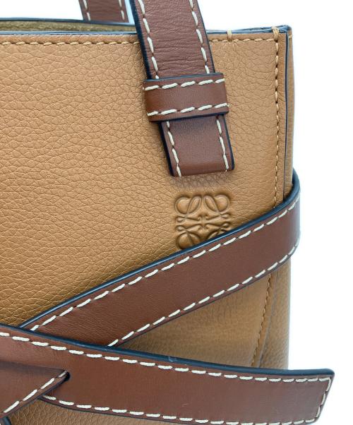 LOEWE（ロエベ）LOEWE (ロエベ) トップハンドル ミニ 2WAYバッグ ブラウンの古着・服飾アイテム