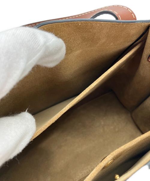 LOEWE（ロエベ）LOEWE (ロエベ) トップハンドル ミニ 2WAYバッグ ブラウンの古着・服飾アイテム