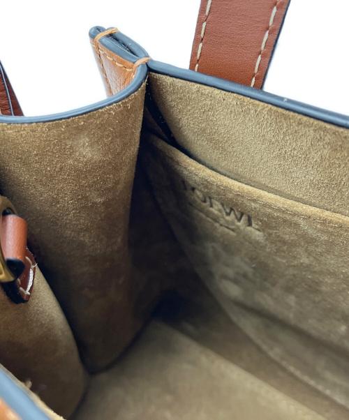 LOEWE（ロエベ）LOEWE (ロエベ) トップハンドル ミニ 2WAYバッグ ブラウンの古着・服飾アイテム