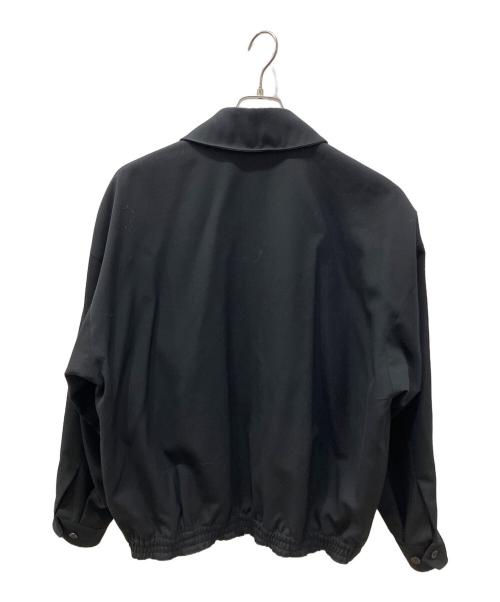 MARKAWARE（マーカウェア）MARKAWARE (マーカウェア) WIDE SPORTS JACKET 3/60オーガニックウールサバイバルクロス ジャケット ブラック サイズ:1の古着・服飾アイテム
