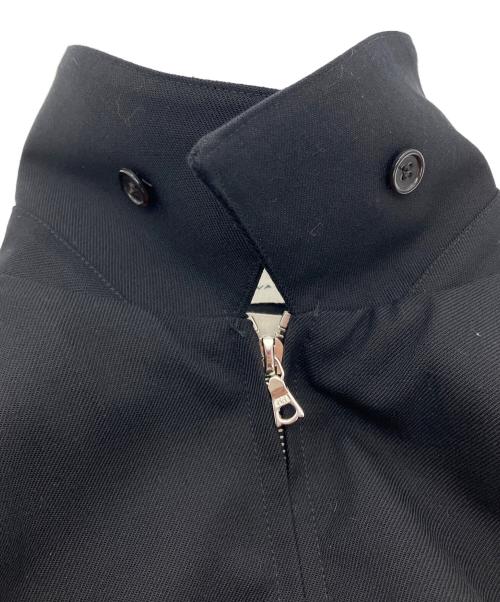 MARKAWARE（マーカウェア）MARKAWARE (マーカウェア) WIDE SPORTS JACKET 3/60オーガニックウールサバイバルクロス ジャケット ブラック サイズ:1の古着・服飾アイテム