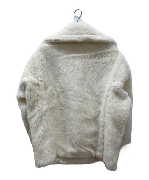 MaxMara（マックスマーラ）MaxMara (マックスマーラ) テディベアアイコン ショートコート アイボリー サイズ:XSの古着・服飾アイテム