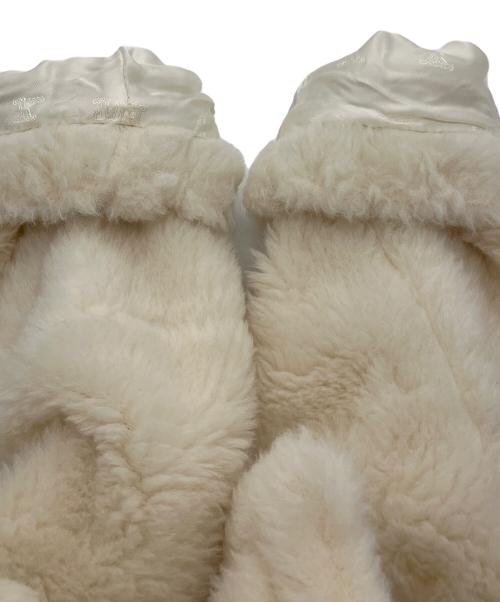 MaxMara（マックスマーラ）MaxMara (マックスマーラ) テディベアアイコン ショートコート アイボリー サイズ:XSの古着・服飾アイテム