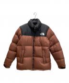 THE NORTH FACEザ ノース フェイス）の古着「NUPTSE JACKET ヌプシダウンジャケット」｜ブラック×ブラウン