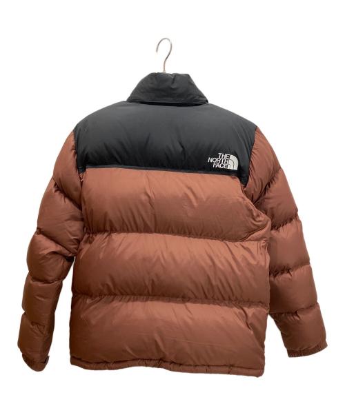 THE NORTH FACE（ザ ノース フェイス）THE NORTH FACE (ザ ノース フェイス) NUPTSE JACKET ヌプシダウンジャケット ブラック×ブラウン サイズ:XLの古着・服飾アイテム