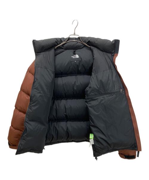 THE NORTH FACE（ザ ノース フェイス）THE NORTH FACE (ザ ノース フェイス) NUPTSE JACKET ヌプシダウンジャケット ブラック×ブラウン サイズ:XLの古着・服飾アイテム