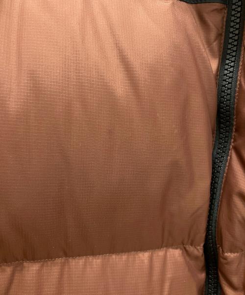 THE NORTH FACE（ザ ノース フェイス）THE NORTH FACE (ザ ノース フェイス) NUPTSE JACKET ヌプシダウンジャケット ブラック×ブラウン サイズ:XLの古着・服飾アイテム