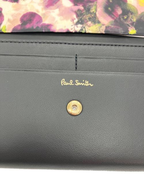 PAUL SMITH（ポールスミス）PAUL SMITH (ポールスミス) 花柄スワールトリム ブラックの古着・服飾アイテム