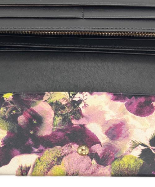 PAUL SMITH（ポールスミス）PAUL SMITH (ポールスミス) 花柄スワールトリム ブラックの古着・服飾アイテム