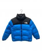 THE NORTH FACEザ ノース フェイス）の古着「Nuptse Jacket ヌプシ ダウンジャケット」｜ブルー×ブラック
