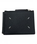 Maison Margielaメゾンマルジェラ）の古着「グレインレザー マネークリップ」｜ブラック