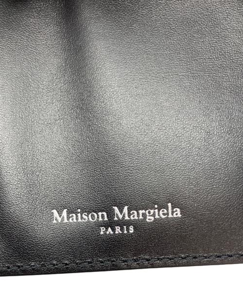 Maison Margiela（メゾンマルジェラ）Maison Margiela (メゾンマルジェラ) グレインレザー マネークリップ ブラックの古着・服飾アイテム