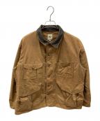 F.O.B FACTORYエフオービー ファクトリー）の古着「ハンティングジャケット」｜ブラウン