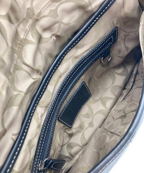 COACH（コーチ）COACH (コーチ) ソーホー レザー ワンショルダーバッグ ブラックの古着・服飾アイテム
