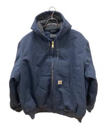 CarHartt（カーハート）の古着「LOOSE FIT WASHED DUCK INSULATED ACTIVE JACKET アクティブジャケット」｜ネイビー