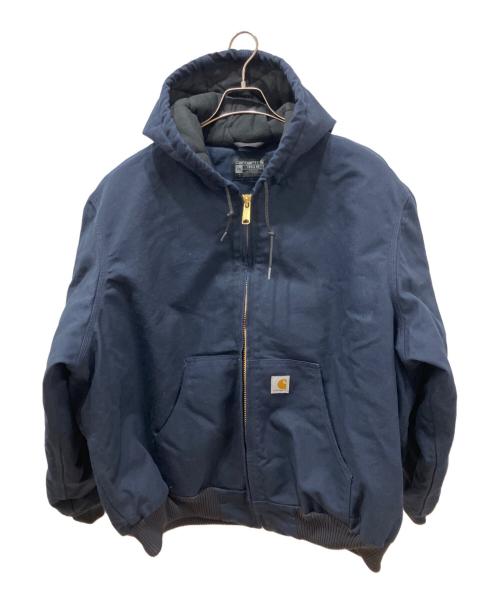CarHartt（カーハート）CarHartt (カーハート) LOOSE FIT WASHED DUCK INSULATED ACTIVE JACKET アクティブジャケット ネイビー サイズ:2XLの古着・服飾アイテム