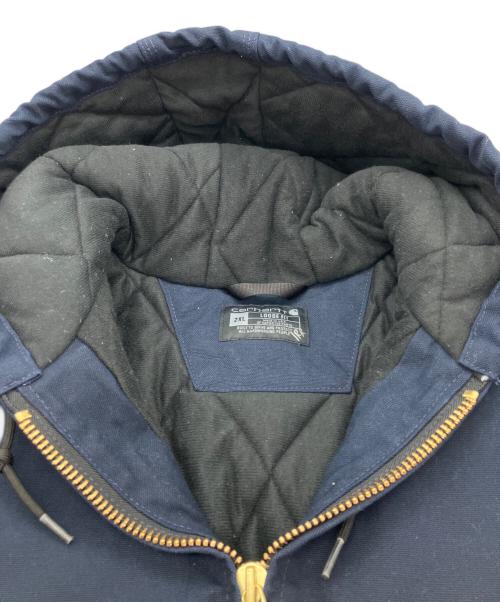 CarHartt（カーハート）CarHartt (カーハート) LOOSE FIT WASHED DUCK INSULATED ACTIVE JACKET アクティブジャケット ネイビー サイズ:2XLの古着・服飾アイテム