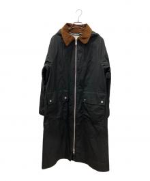 Barbour（バブアー）の古着「METTE WAX ワックスコート」｜ブラック