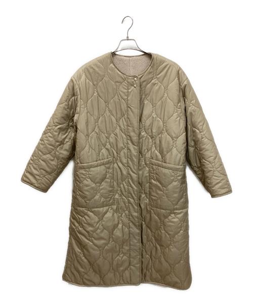 FRAMeWORK（フレームワーク）FRAMeWORK (フレームワーク) BOA 2WAY ZIP COAT ベージュ サイズ:38の古着・服飾アイテム