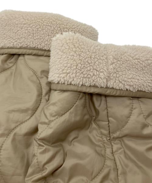 FRAMeWORK（フレームワーク）FRAMeWORK (フレームワーク) BOA 2WAY ZIP COAT ベージュ サイズ:38の古着・服飾アイテム