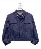 French Armyフランス軍）の古着「バトルドレスジャケット」｜ブルー