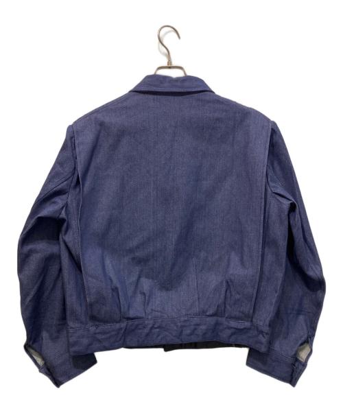 French Army（フランス軍）French Army (フランス軍) バトルドレスジャケット ブルー サイズ:48の古着・服飾アイテム