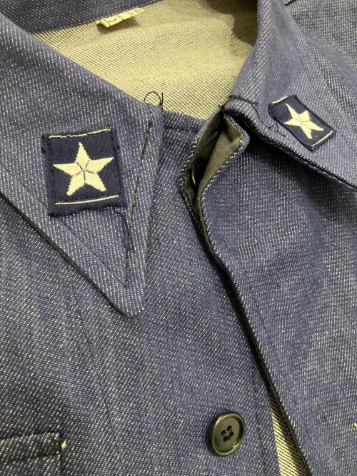 French Army（フランス軍）French Army (フランス軍) バトルドレスジャケット ブルー サイズ:48の古着・服飾アイテム