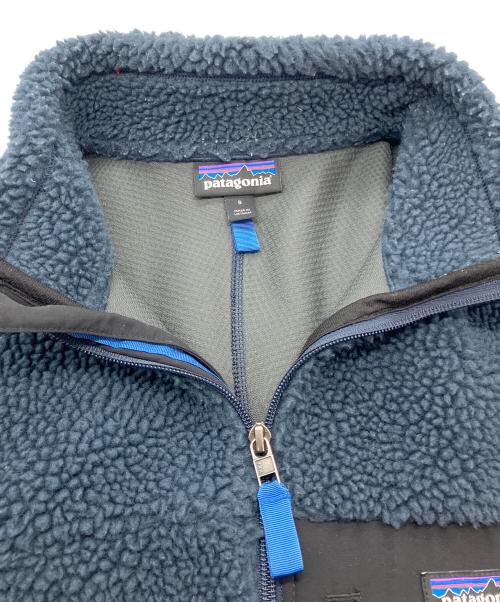 Patagonia（パタゴニア）Patagonia (パタゴニア) Classic Retro-X Jacket クラシック レトロX フリースジャケット ネイビー サイズ:Sの古着・服飾アイテム